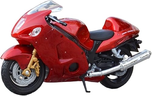 NASJAQ Kit de modelos, colección de juguetes de motocicleta para Suzuki para Hayabusa GSX 1300R, vehículos fundidos, regalo de cumpleaños, juguetes