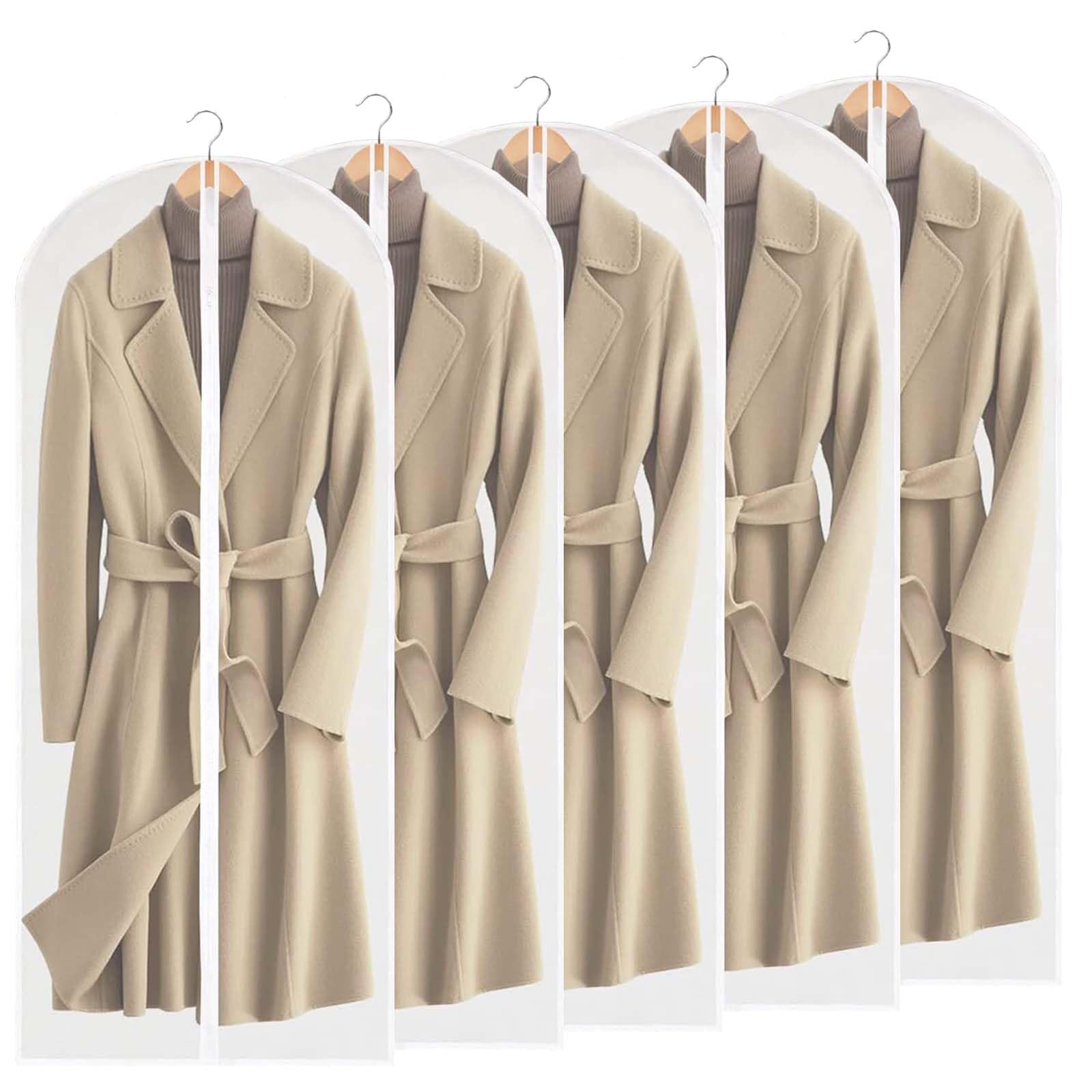 Hejo 2 Copriabiti Antipolvere 120x60 Cm Con 2 Sacchetti Scarpe – Borsa Porta Abiti Da Viaggio Con Cerniera - 5