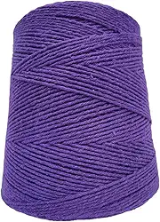 Barbante Eco Brasil 6 fios 1kg 980m Soberano cores a escolha (Roxo)