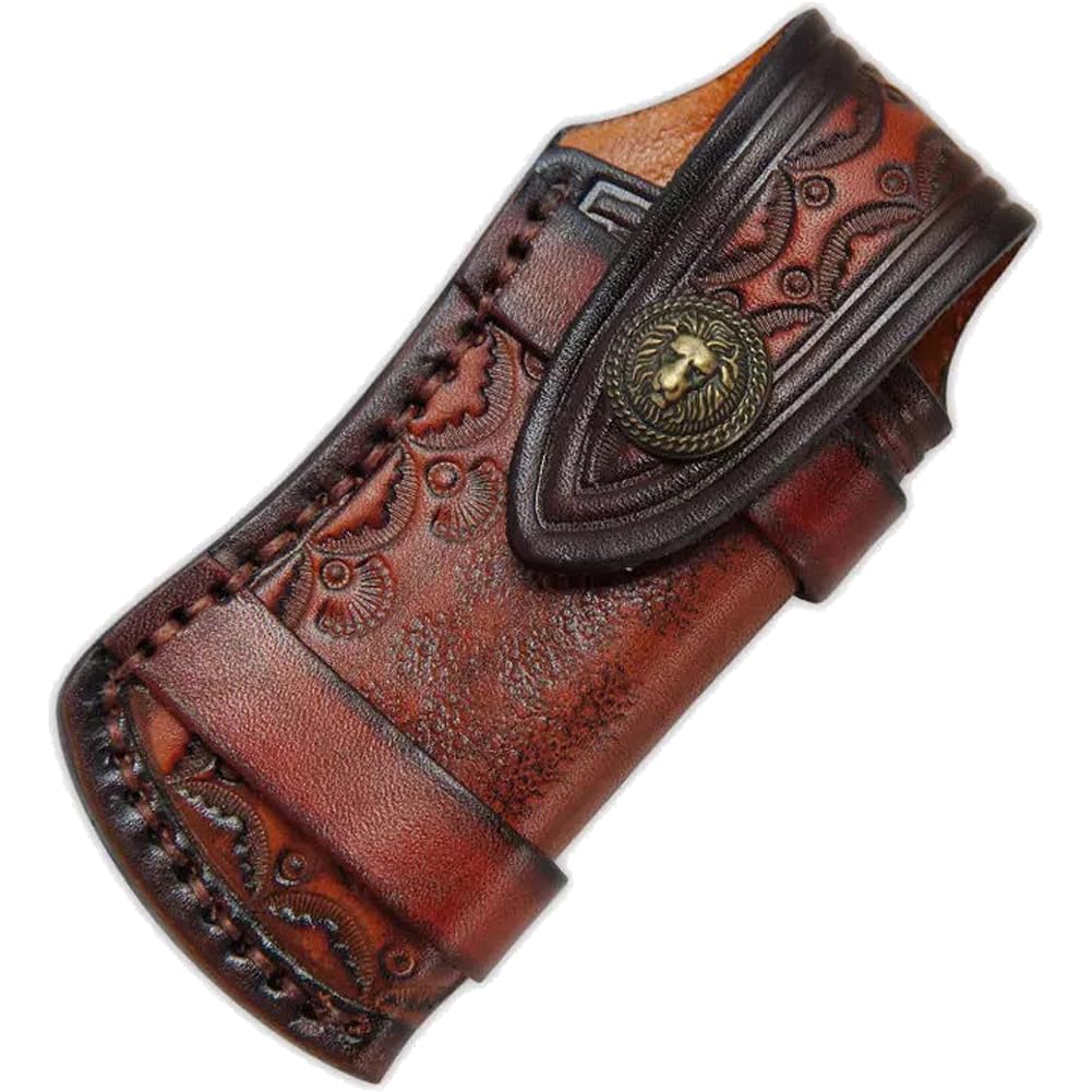 Danlai As Shown Pocket Knife Sheath Outdoor Equipment Knife Sheath Holster Camp Outdoor Carry Belt Loop Case Fold Knife Holder