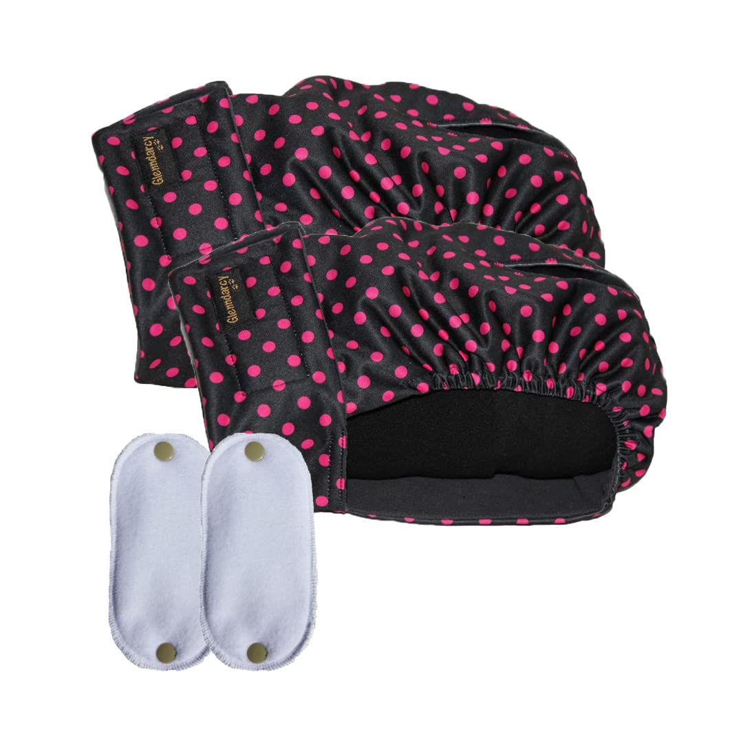 Female Dog Season Nappy - Waterproof Fabric (Size XL Pants only, Camel Stewart) — view 27