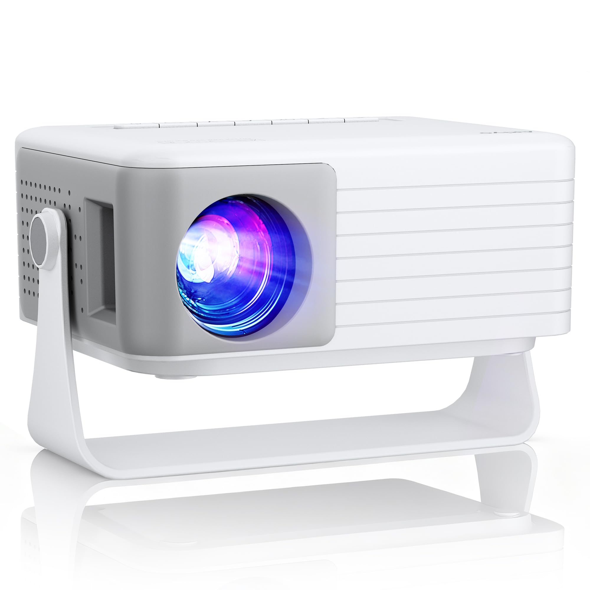 Mini Projector, AKIYO O1 2026 Upgraded 13000Lumen Video Projector