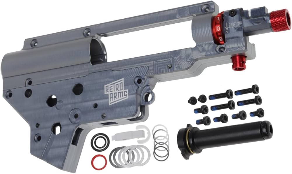 Amazon.co.jp: RETRO ARMS CNC スプリットギアボックスVer.2 Amazon.co.jp: RETRO ARMS CNC スプリットギアボックスVer.2