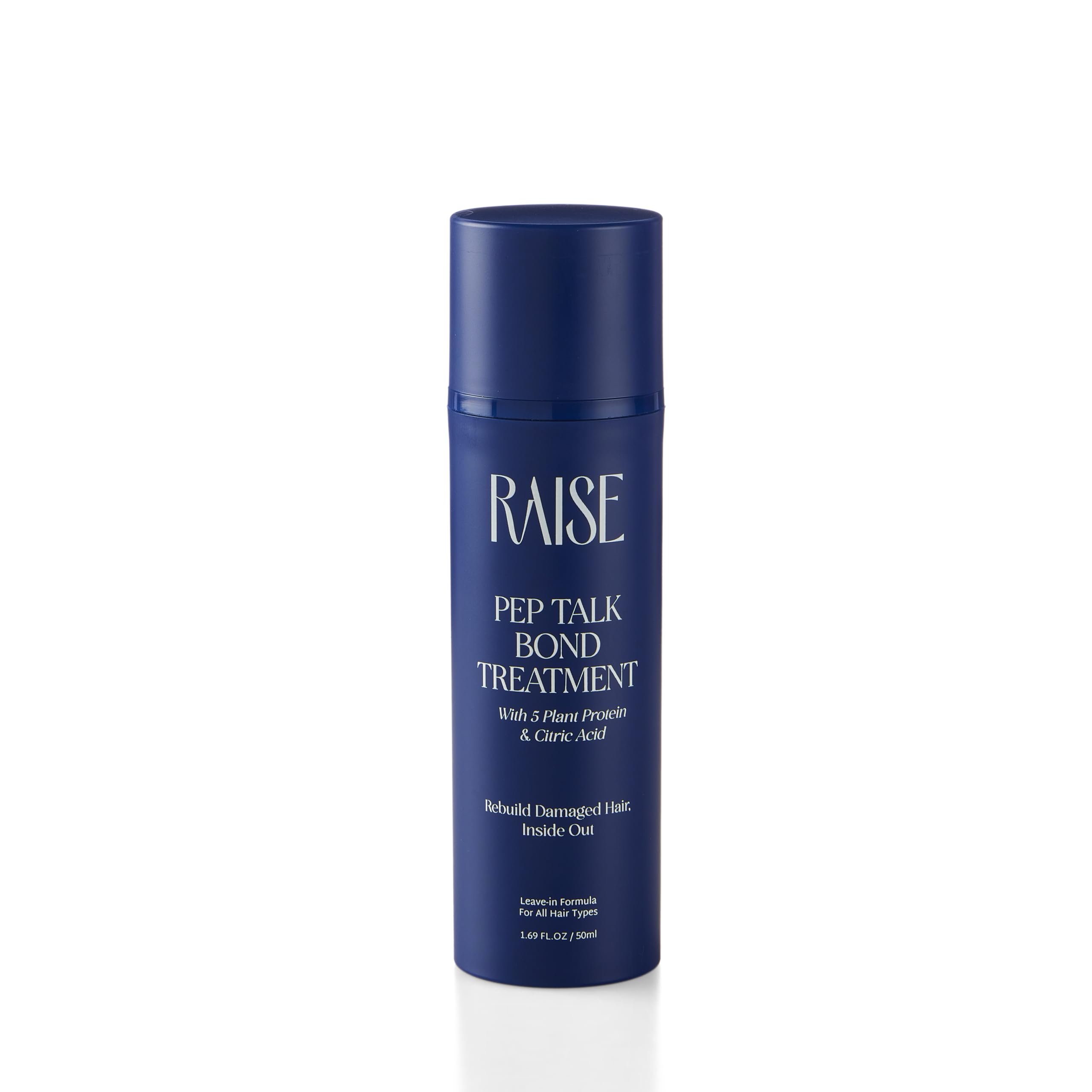 Raise Pep Talk Bond Treatment | 2-Minute Damage Repair | Infused with Peptides, Citric Acid & 5 Plant Protein | SLS & Paraben Free | Leave-In Repair Hair Mask | 50ml-image-22