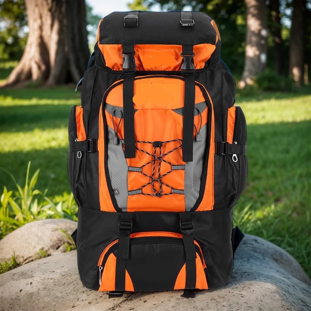 Outdoor-Rucksack 80L Wasserdicht Wandern Camping Rucksack Trekking Tasche Große Kapazität Reise Outdoor Sport Taschen Ausrüstung Männer