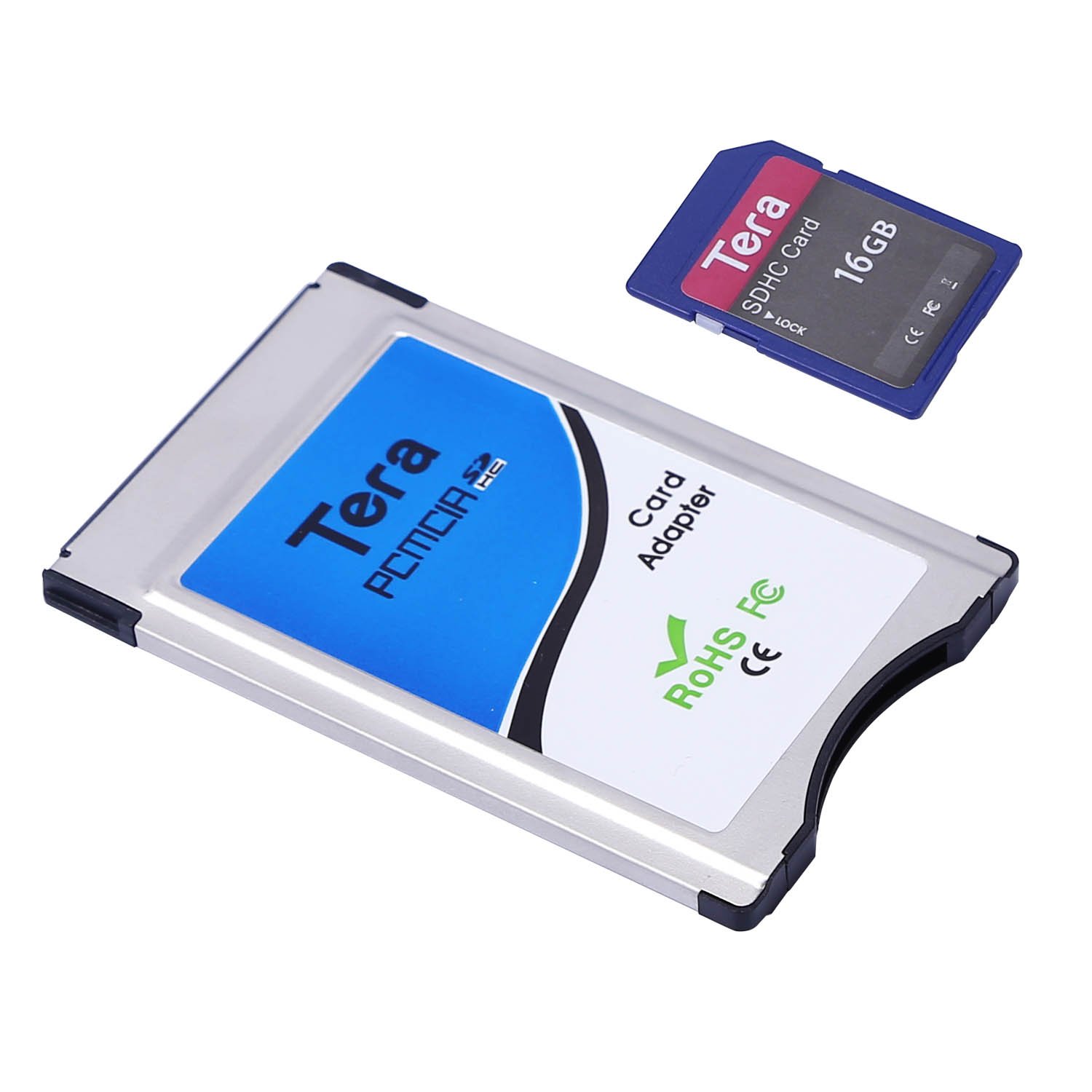 Tera PCMCIA Card to SD SDHC Card Adapter Adaptor Converter for Mercedes