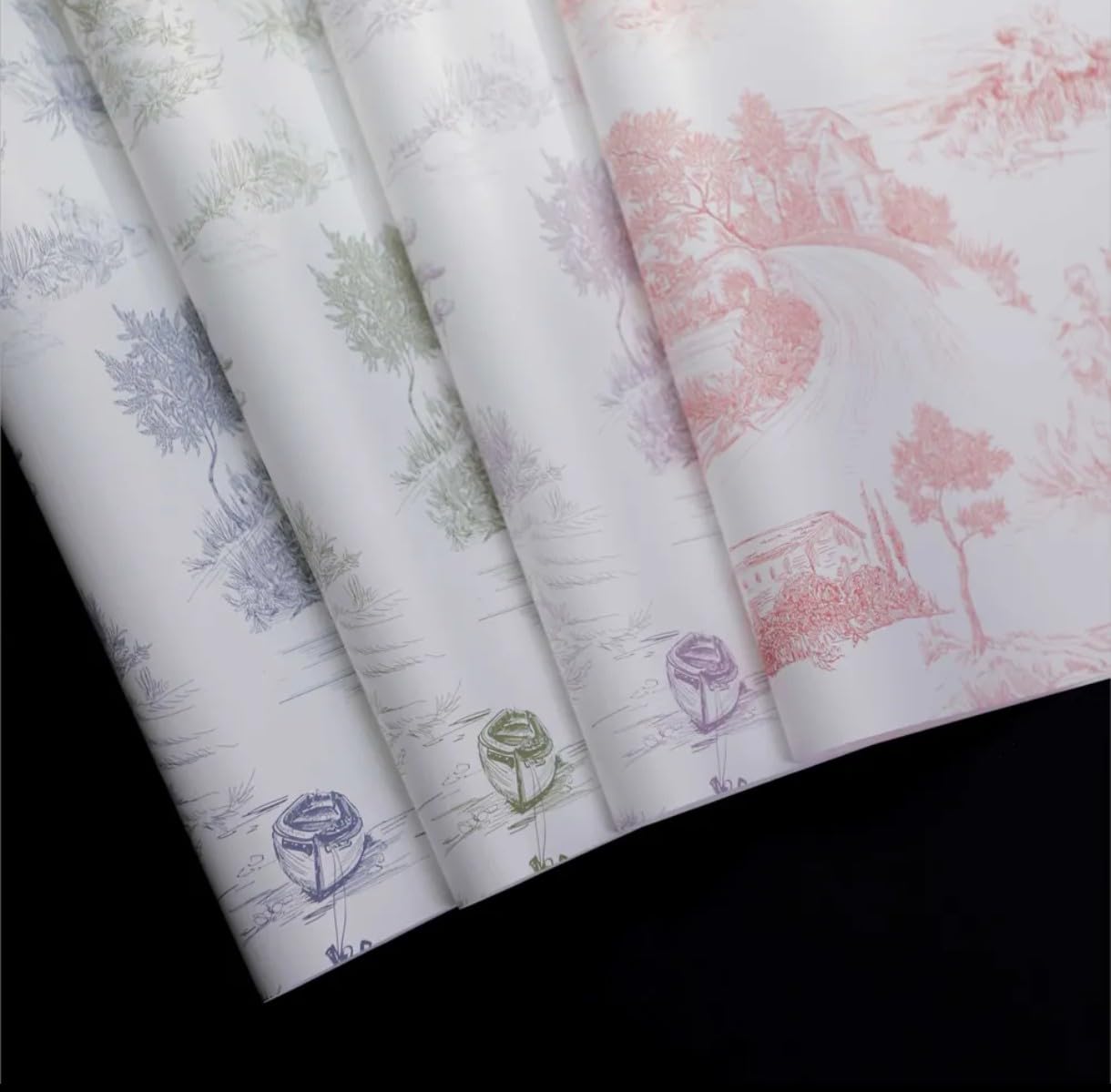 VRB Dec 20 pcs Gift Wrapping Paper Sheet/Gift Paper For packing/Gift Papers Sheets/Gift Wrapper/Gift Packing Material Wrapping Paper for Gift Packing Birthday,Anniversary,Diwali,Christmas. (20 Pcs Design 5)