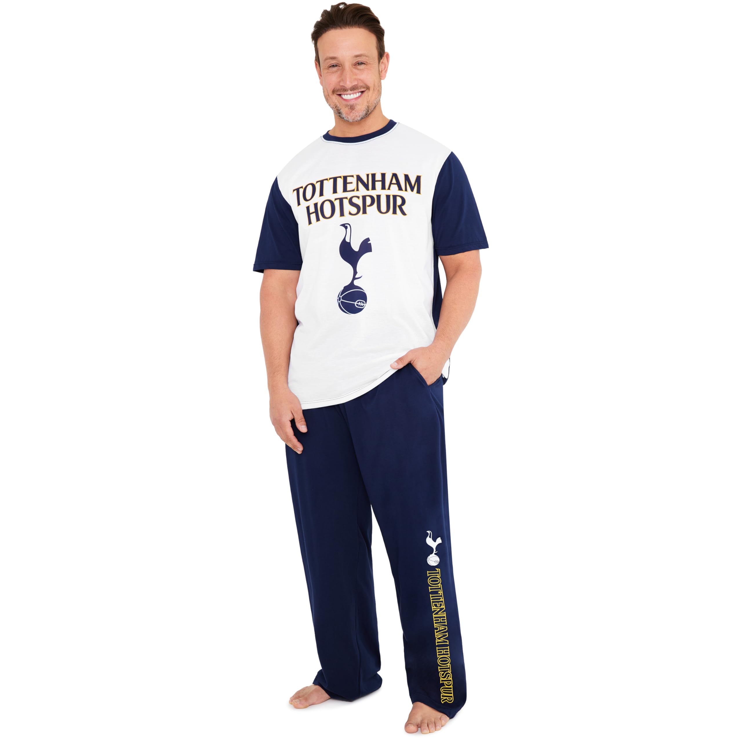 Men's Pyjama Set S-3XL, T-Shirt with Cotton Trousers, Short Sleeve Pyjamas, Nightwear, Gifts for Men-image-24