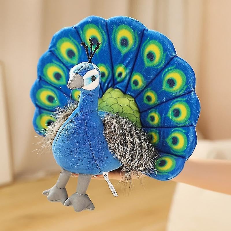 HUG 'n' FEEL SOFT TOYS Beautiful Peacock Bird Soft Stuffed Plush Toy For Kids Boys & Girls Birthday Gift (Size: 30 Cm; Color: Blue)-image-45