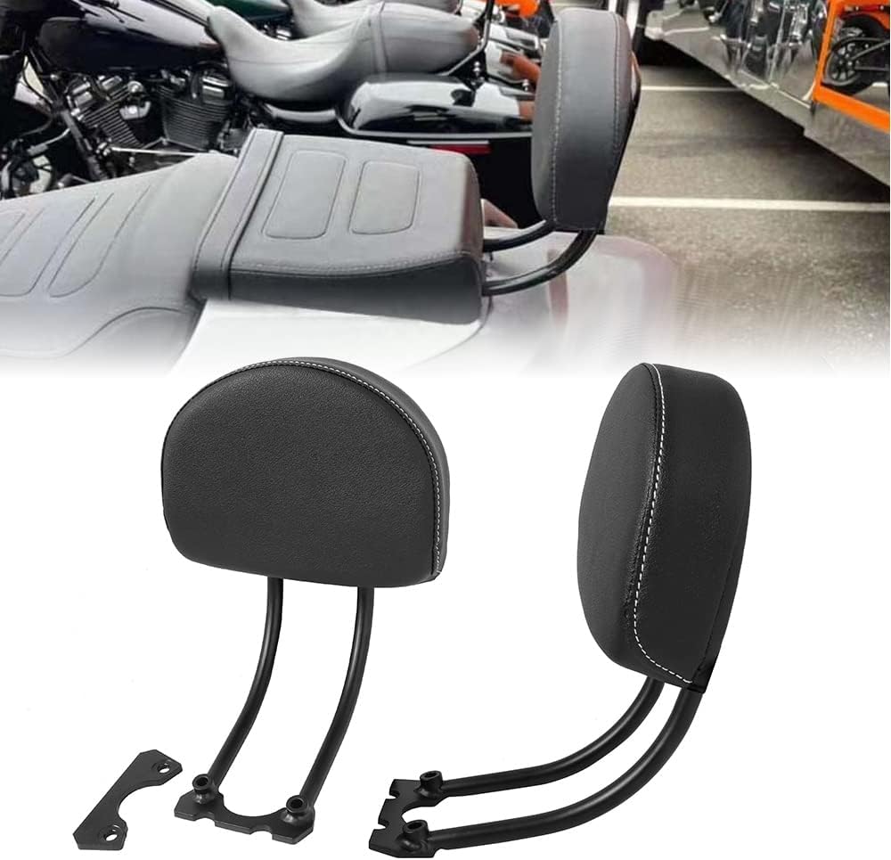 Motorcycle Sissy Bars Seat Cushion Rear Passenger Backrest Pillion For Harley Sportster S RH1250S 2021-later