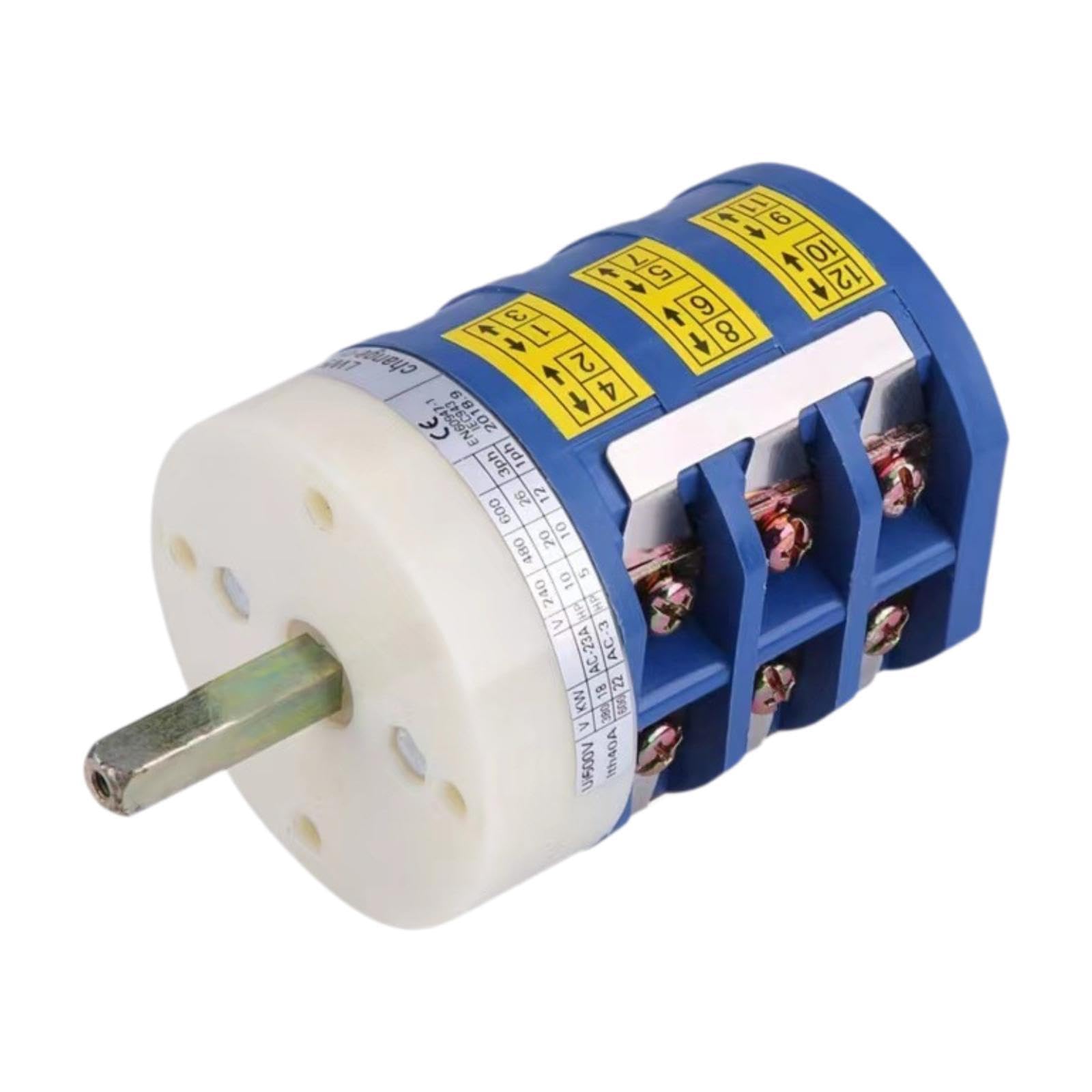 MagiDeal Tire Changer Machine Switch Tire Changer Switch 40A Quick Response Portable Conversion Switch Heavy Duty Tire Machine Switch, blue