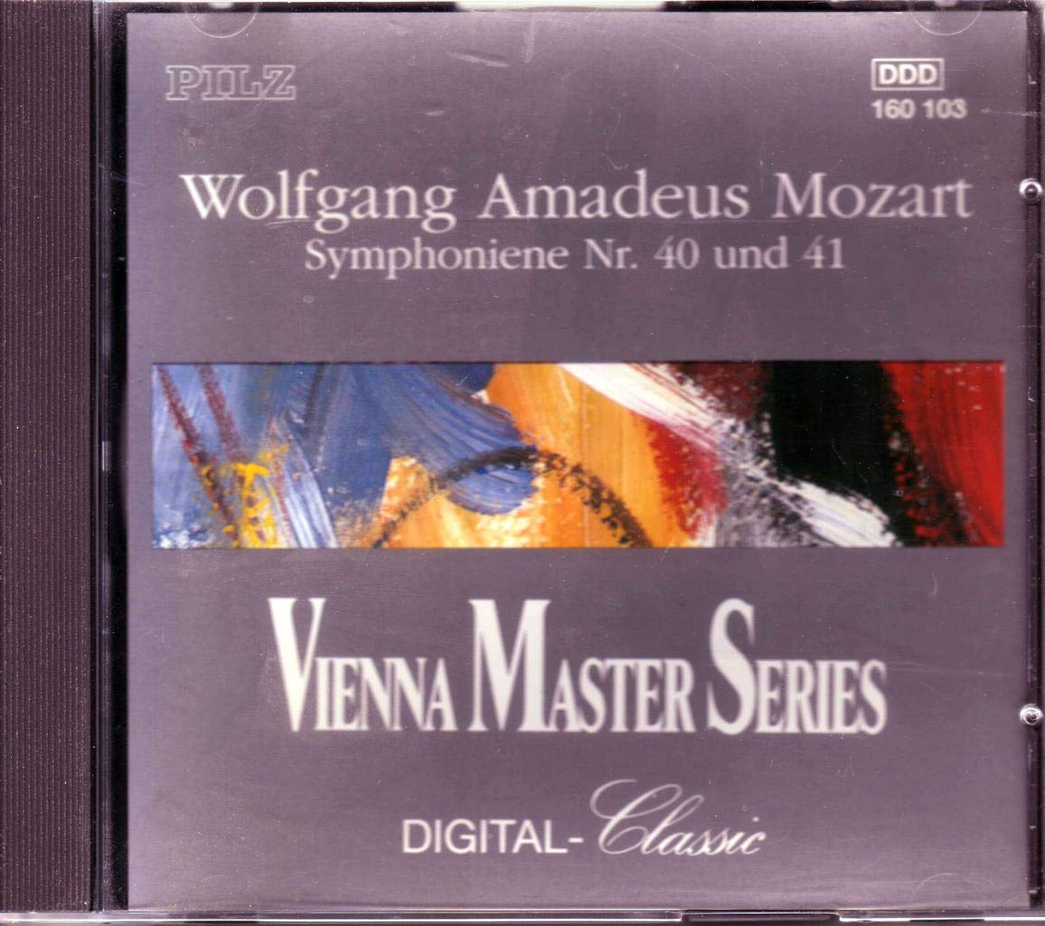 Symphonies 40 & 41 " Jupiter " [Audio CD] Mozart; Edlinger and Mfo