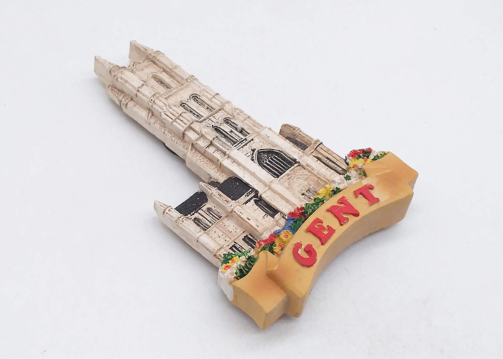 Magnete Frigorifero 3D Gand Belgio, Souvenir Da Viaggio, Regalo Turistico Originale, Decorazione Casa E Cucina