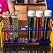 Steve Spangler's Large Plastic Test Tubes & Rack, 6 Bottles & 1 Rack