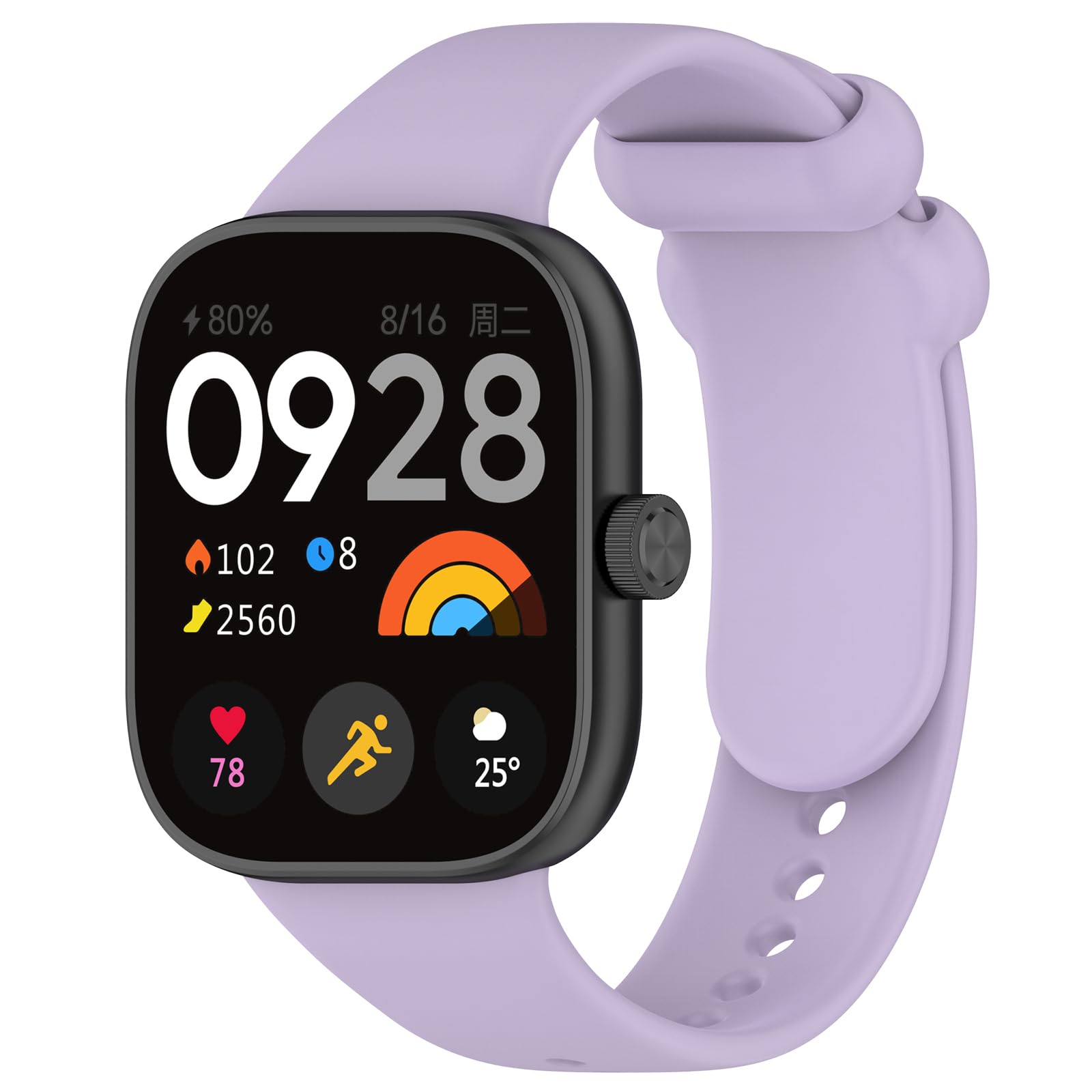 Senter Quick Release Soft Rubber Replacement band for Redmi Watch 4 Smart Watch