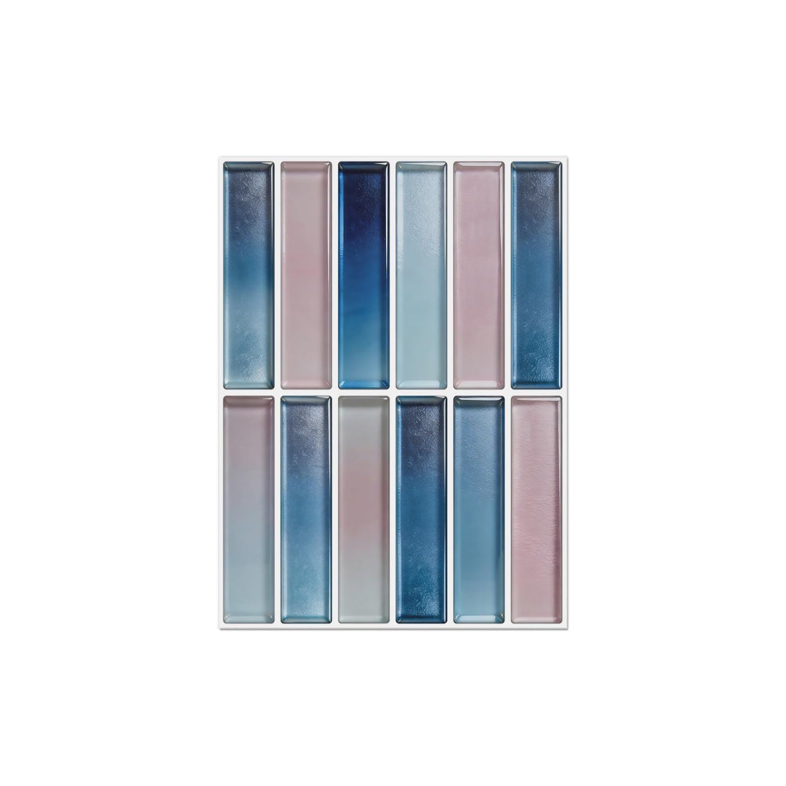 Fliesensticker Mosaikfliesen Klebefliesen Küche Fliesenaufkleber Boden