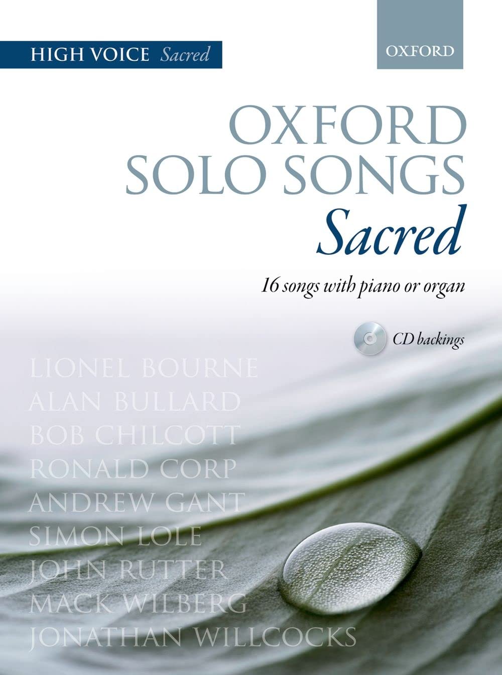 Oxford Solo Songs: Sacred: 16 songs with piano or organ (High Voice)