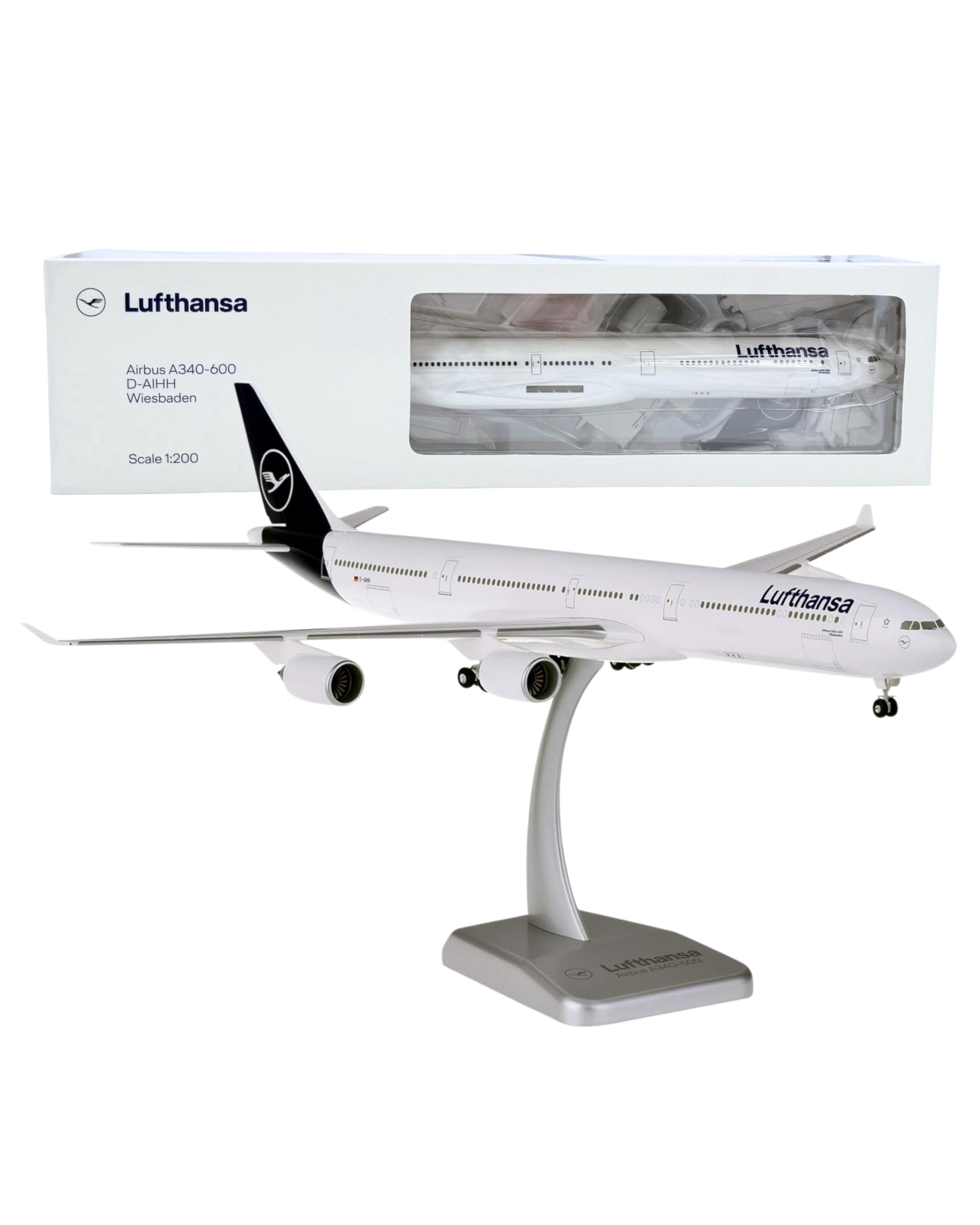 Limox Wings Lufthansa Airbus A340-600 Scale 1:200 | Neue Lufthansa LACKIERUNG |