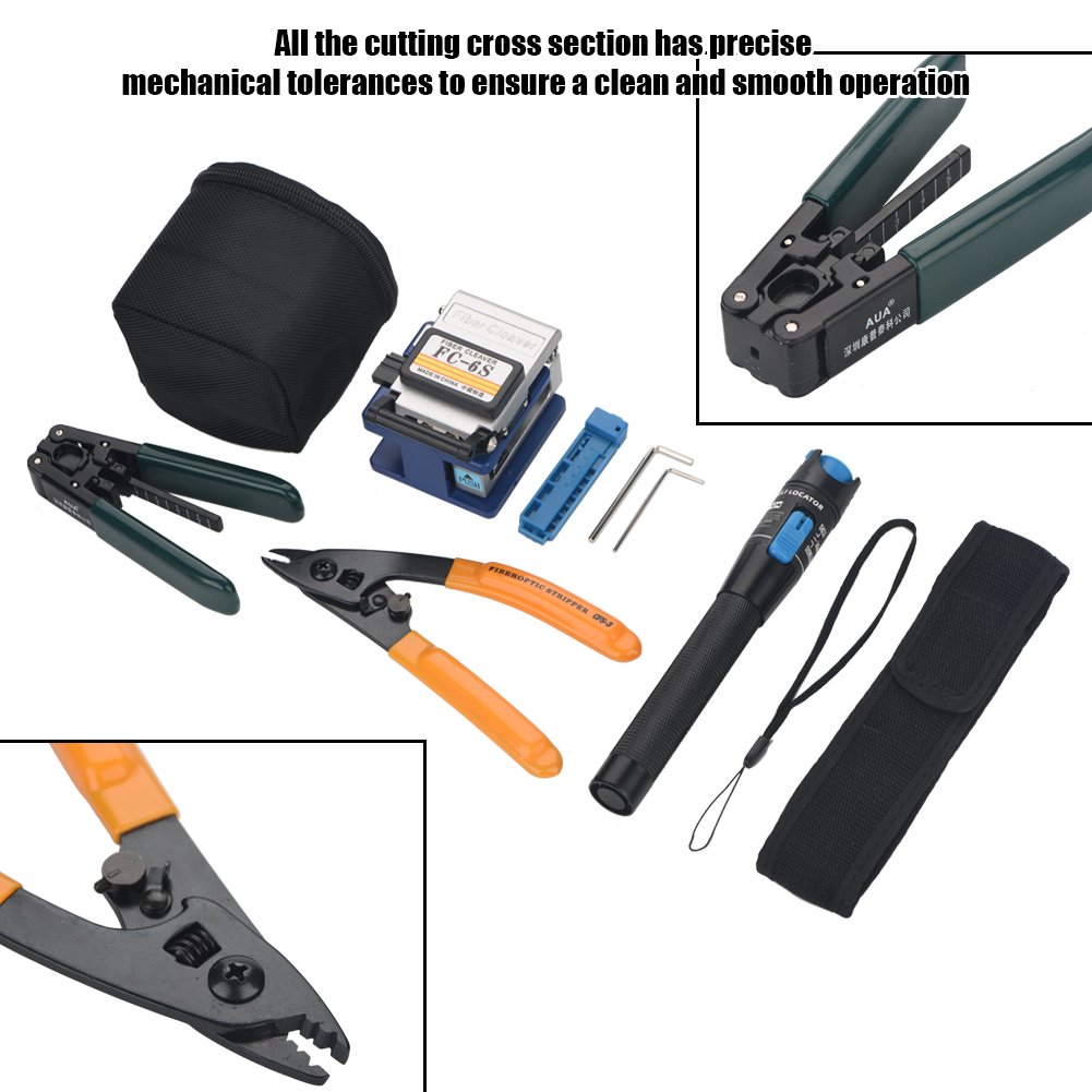 Fiber Optic FTTH Tool Kit FTTH Connection Tool Kit with FC6S Fiber