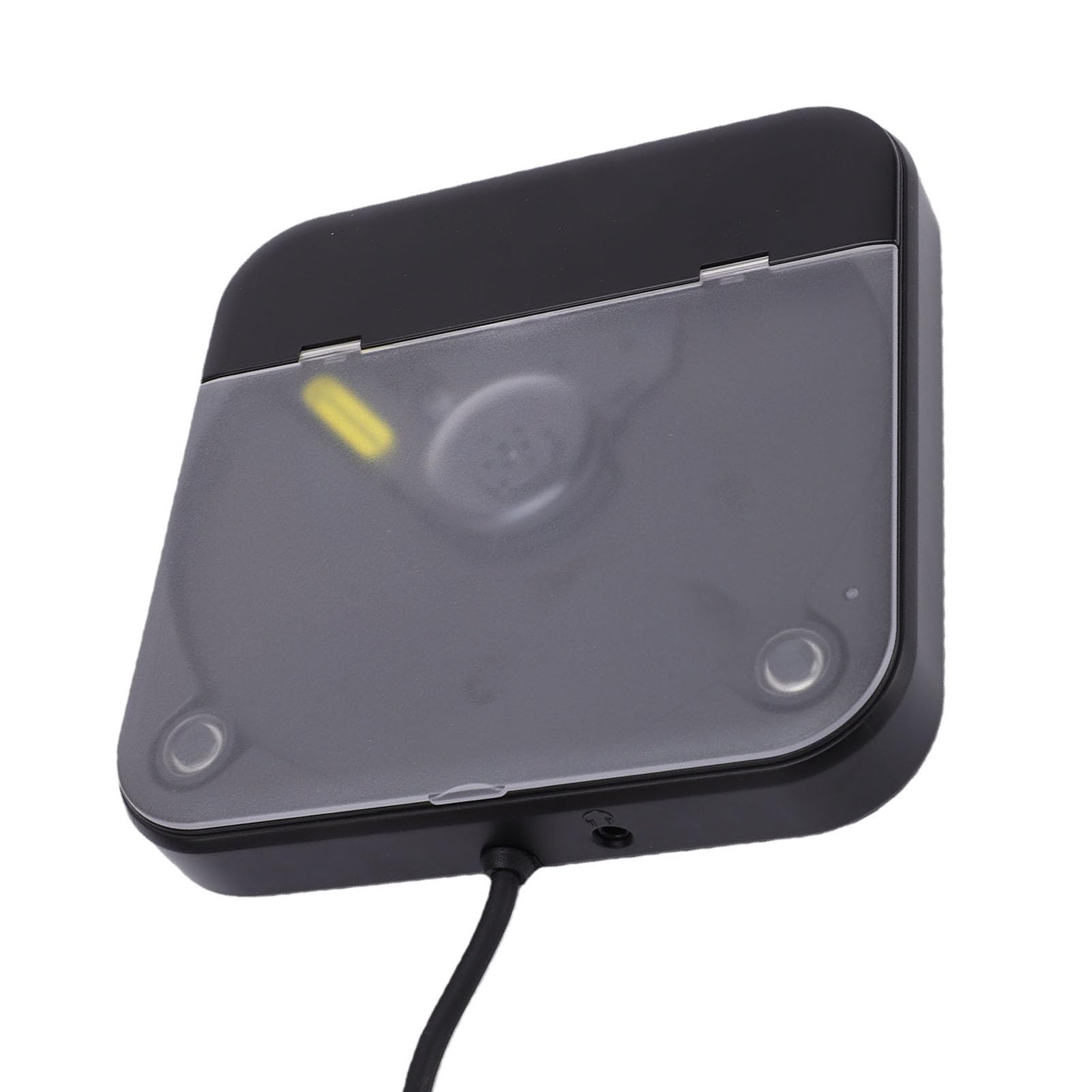 GOWENIC Reproductor de CD para Automóvil con Antisalto |Reproductor de Disco Externo Auxiliar USB Portátil para el Hogar del Ordenador Portátil del Vehículo, Diseño con Ranura