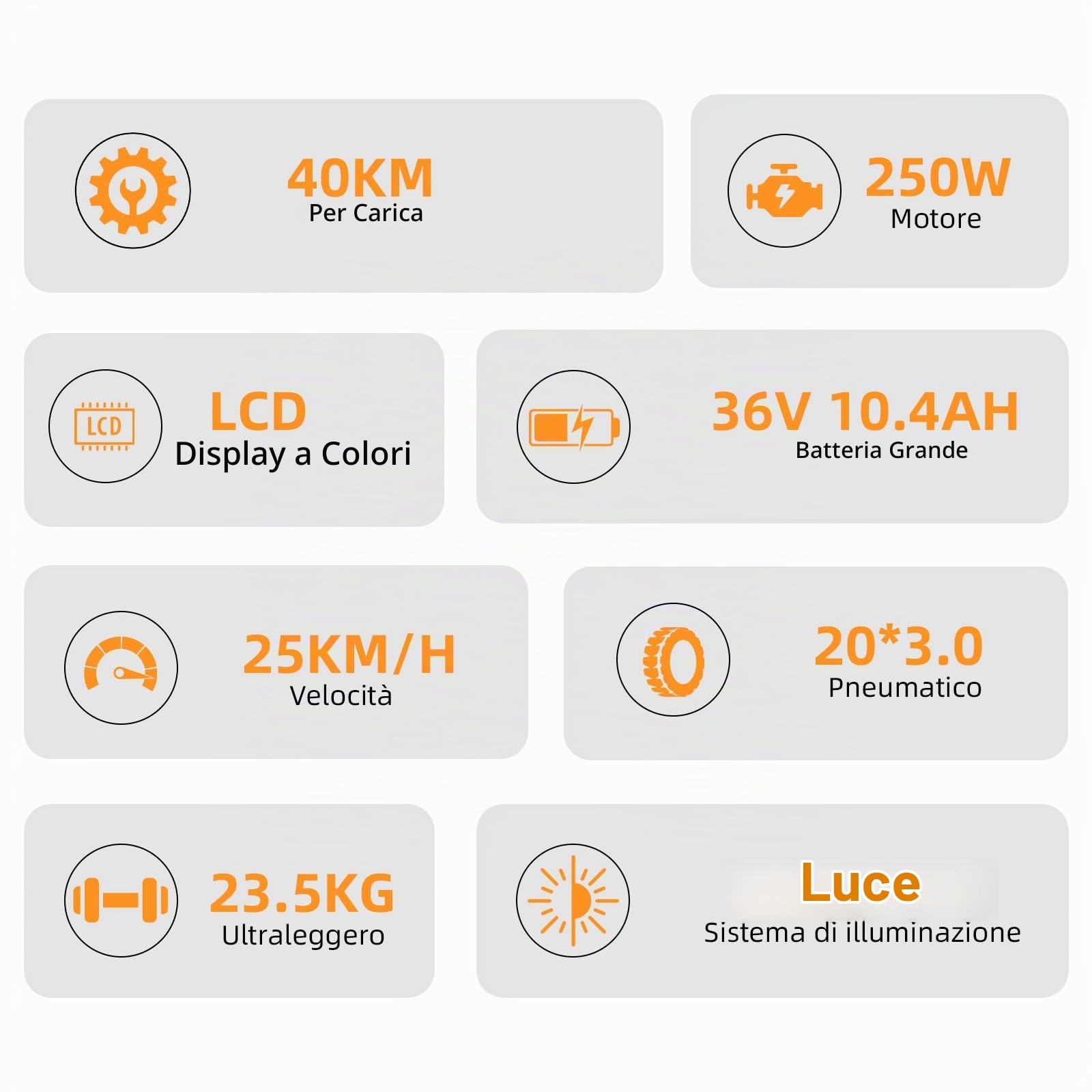 Bici Elettrica Pieghevole 20 Pollici,Bicicletta Elettrica Unisex da 36V 10.4Ah,3.0'' Fat Tire fino a 60 km, Display LCD, Portapacchi posteriore, E-CityBike per Donne e Uomini Adulti