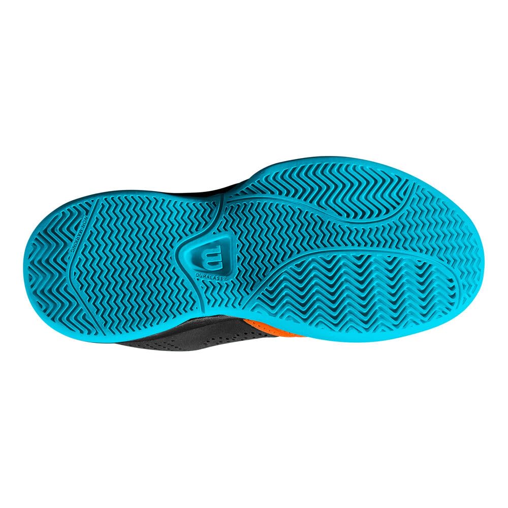Wilson Enfants KAOS Bela K Orange Tig/Barr Reef/BK Chaussures Chaussures Toutes Surfaces Orange - Turquoise 33 1/3