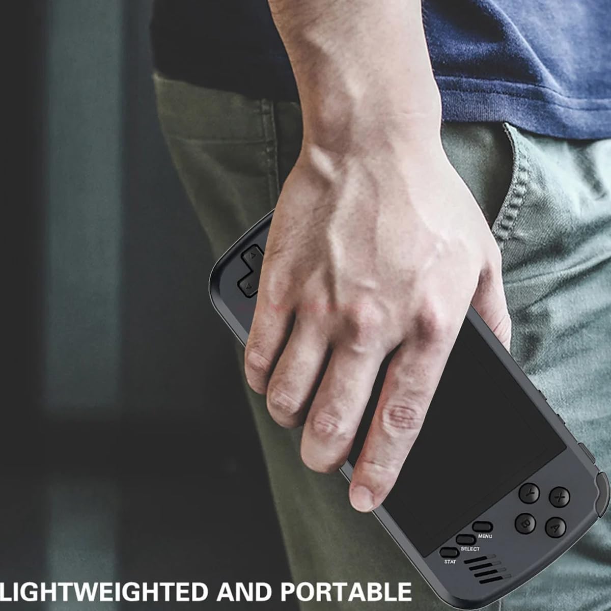 Lettore di gioco portatile X39 Pro, schermo IPS da 4,3 pollici, console di gioco portatile, 5000 giochi integrati, compatibile con 2 giocatori (32G)
