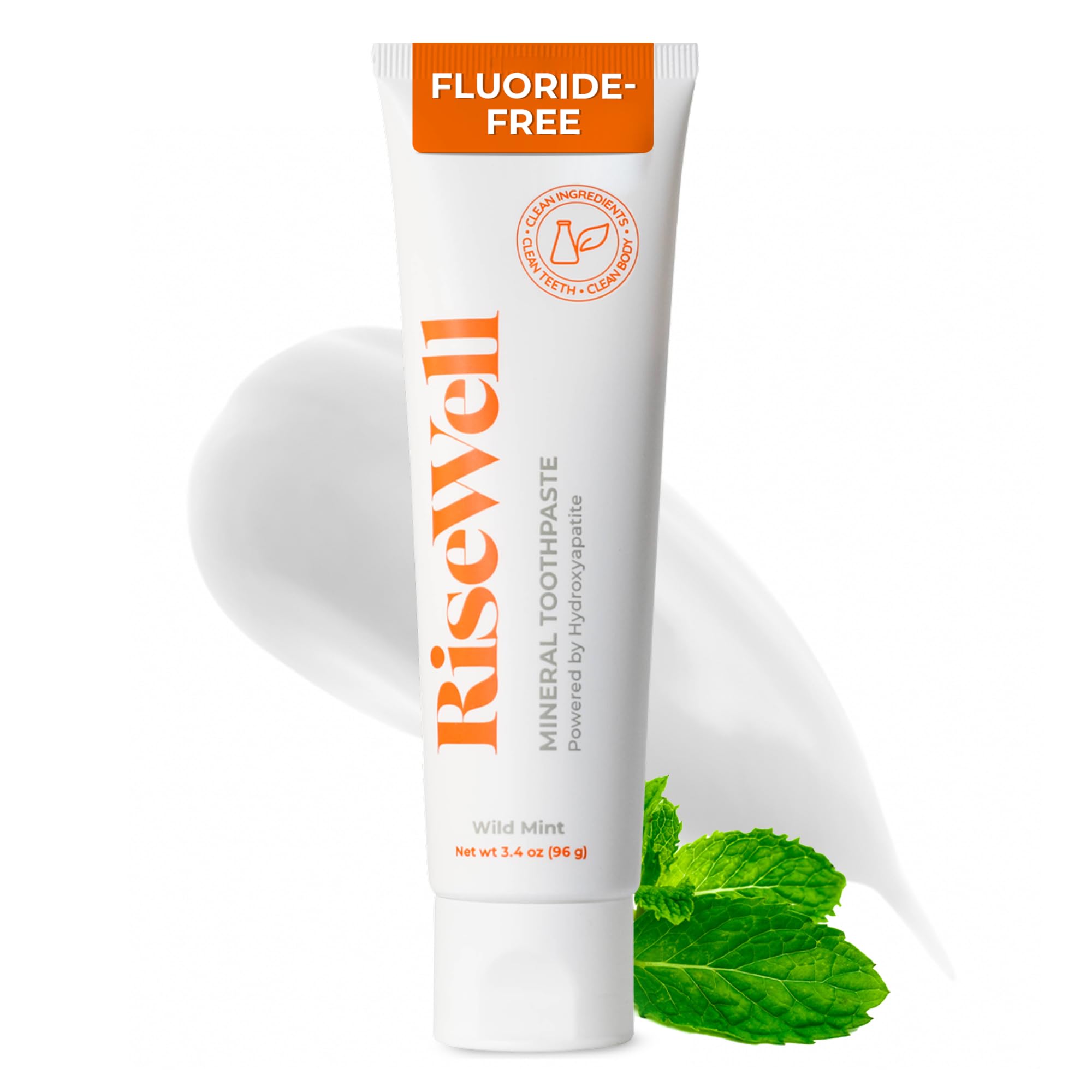RiseWell Hydroxyapatite Toothpaste - Wild Mint -1