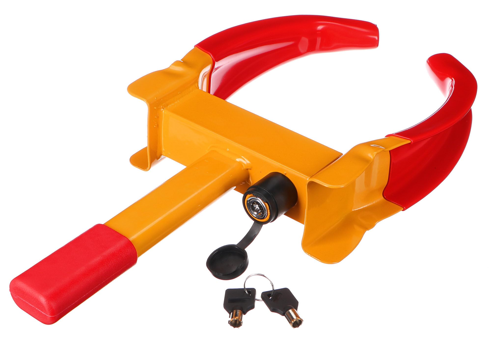 CAR TIRE Lock | Sabot de roue de voiture | antivol | largeur de pneu 180-280 mm | Protection en acier et caoutchouc