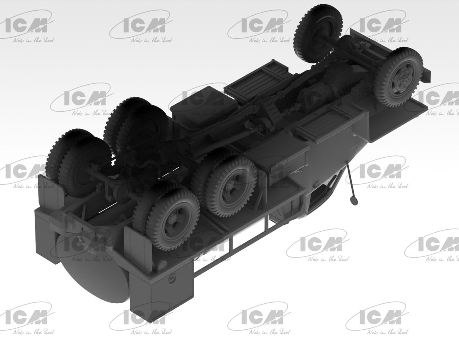 ICM 35492 - 1:35 Studebaker US6-U5, WWII US Gasoline Tank Truck - Neu