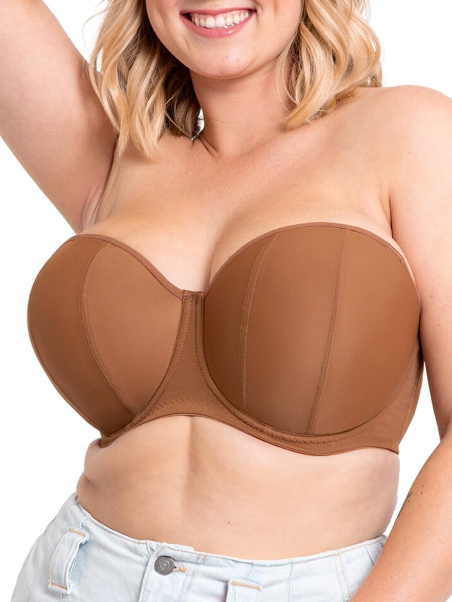 Curvy Kate Luxe Strapless Multiway Bra Caramel 40E
