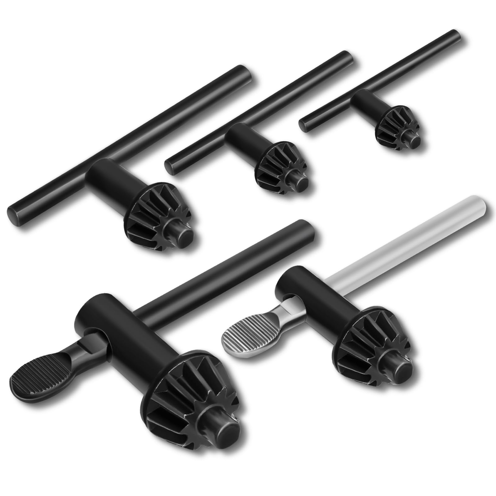 Drill Chuck Key Wrench Set - 5 Sizes -1