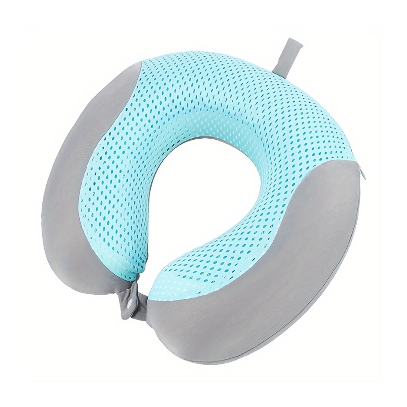 BNVEWR Pectin Pillow, Cooling Memory Foam Travel Pillow, Medium-Soft Firmness Massa Nap Pillows,Breathable