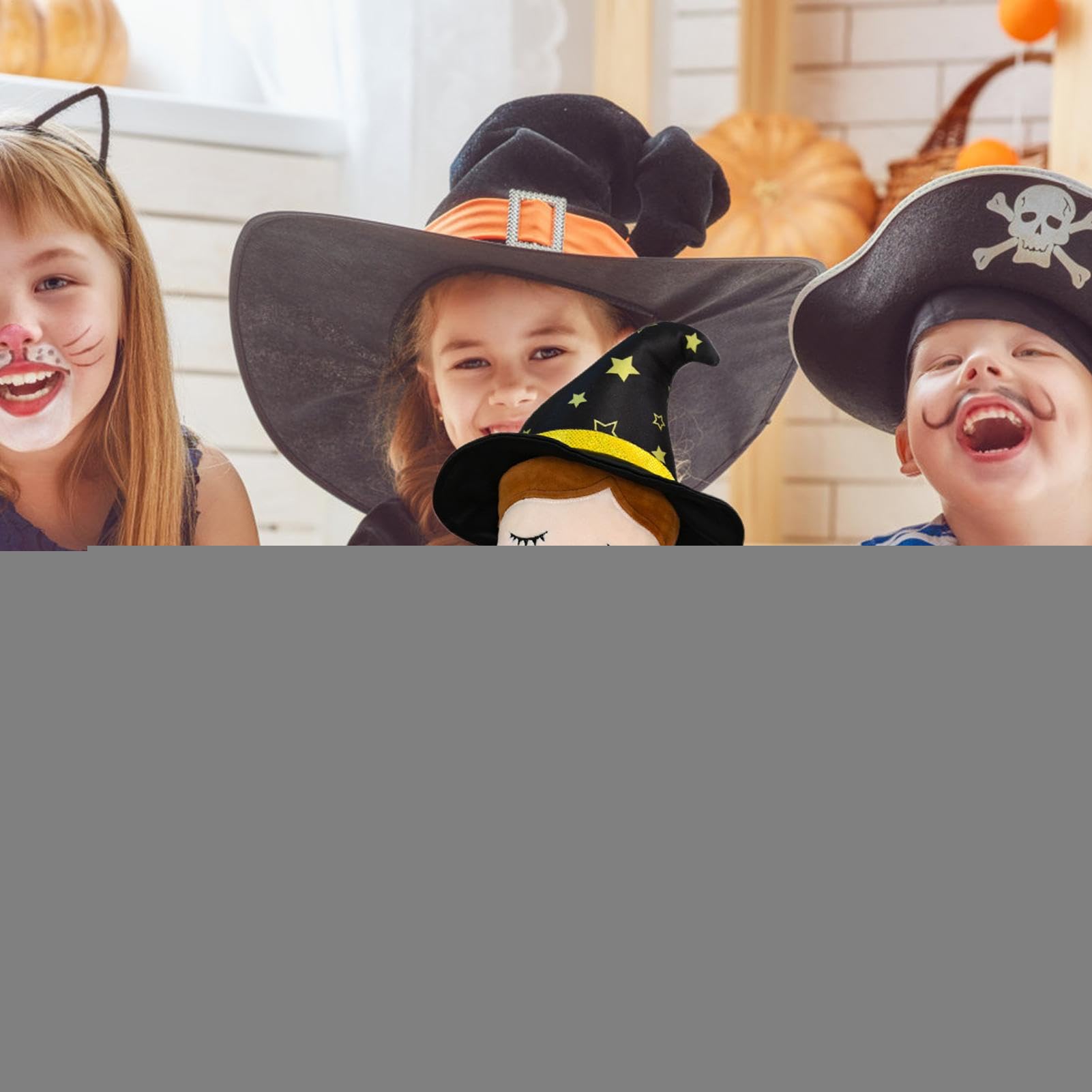 Generico Bambola, Bambola Morbida, Figure Morbide Festive per Decorazione Bambini Casa Halloween Interni Giochi Scrivania Arredamento