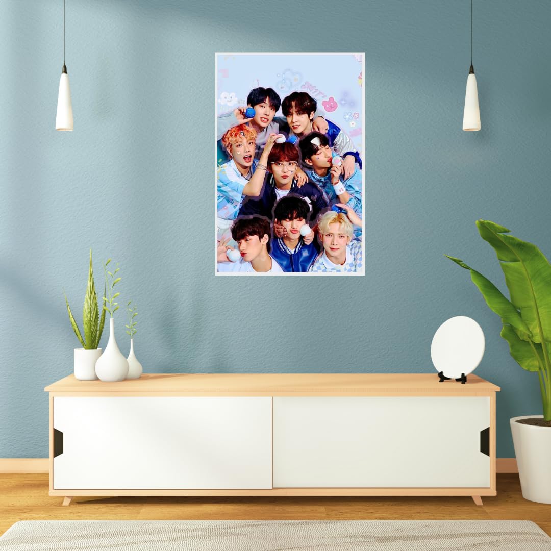 ATEEZ | K Pop Posters for Wall | Idol Group | 400 GSM | Gloss