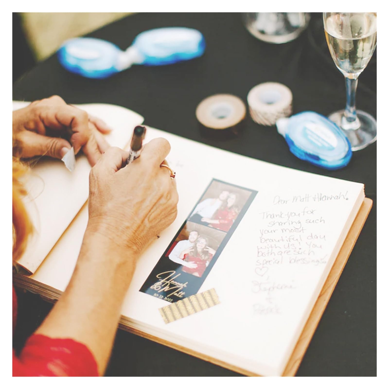 Libro Firmas Boda Libro de visitas álbum Fotos Boda Madera