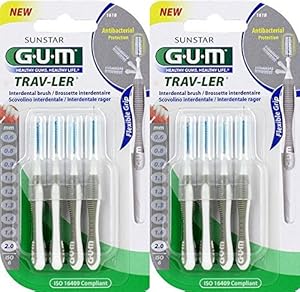 Gum Trav-Ler 2.0 Interdentalbürsten – 2 Stück