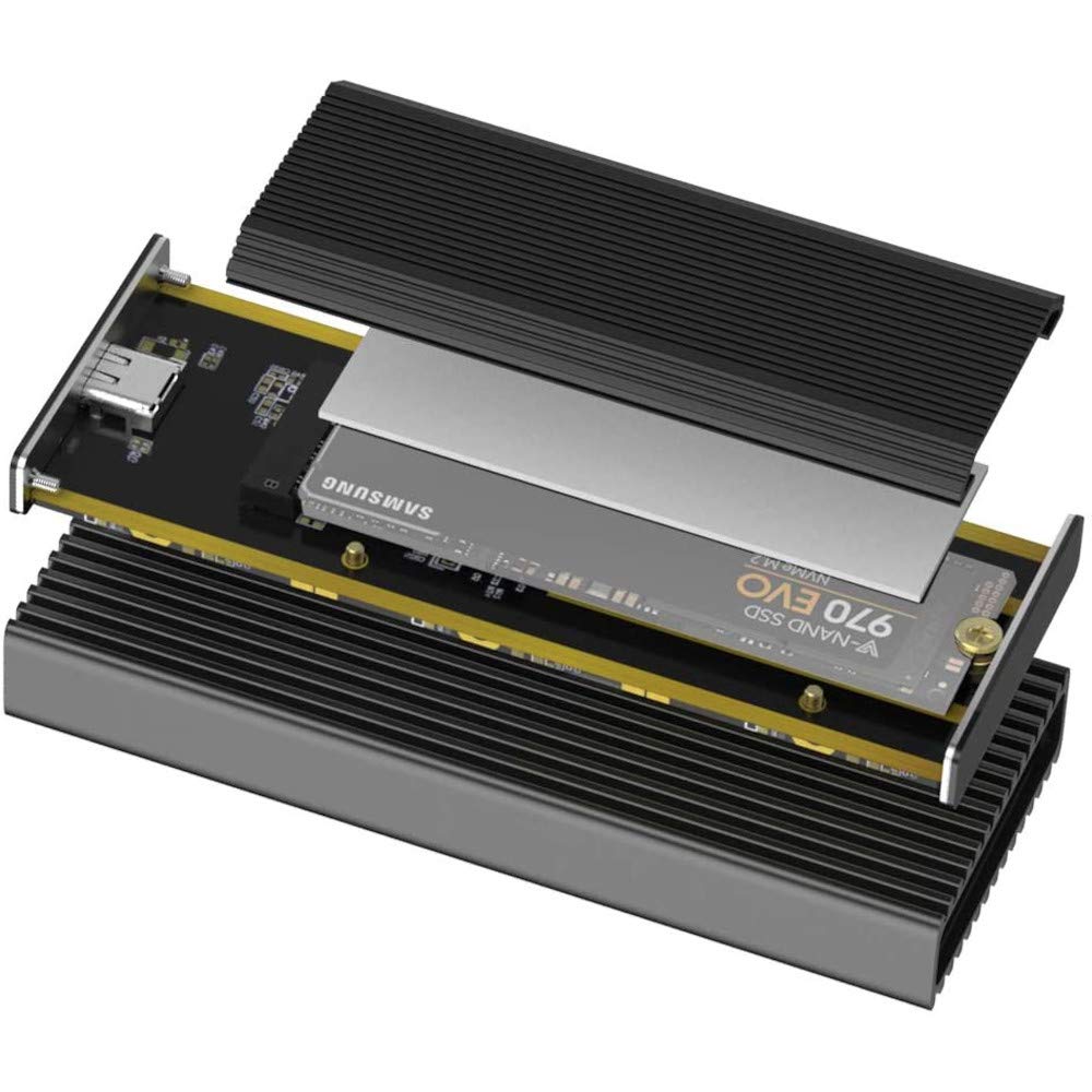 Amazon.com: JacobsParts 10Gbps M.2 NVMe USB 3.1 SSD Enclosure Type