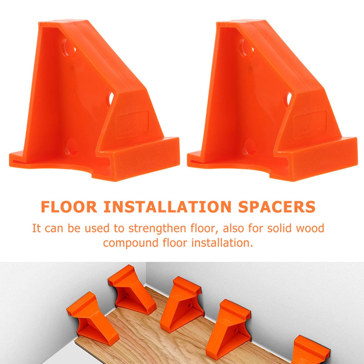 SHOWERORO 30 Piezas Cuñas Niveladoras para Suelo Vinilo y Tarima Flotante Herramientas Instalación Parquet Laminado Espaciadores Madera Ajustables para Suelos Madera Sólida y Compuesta