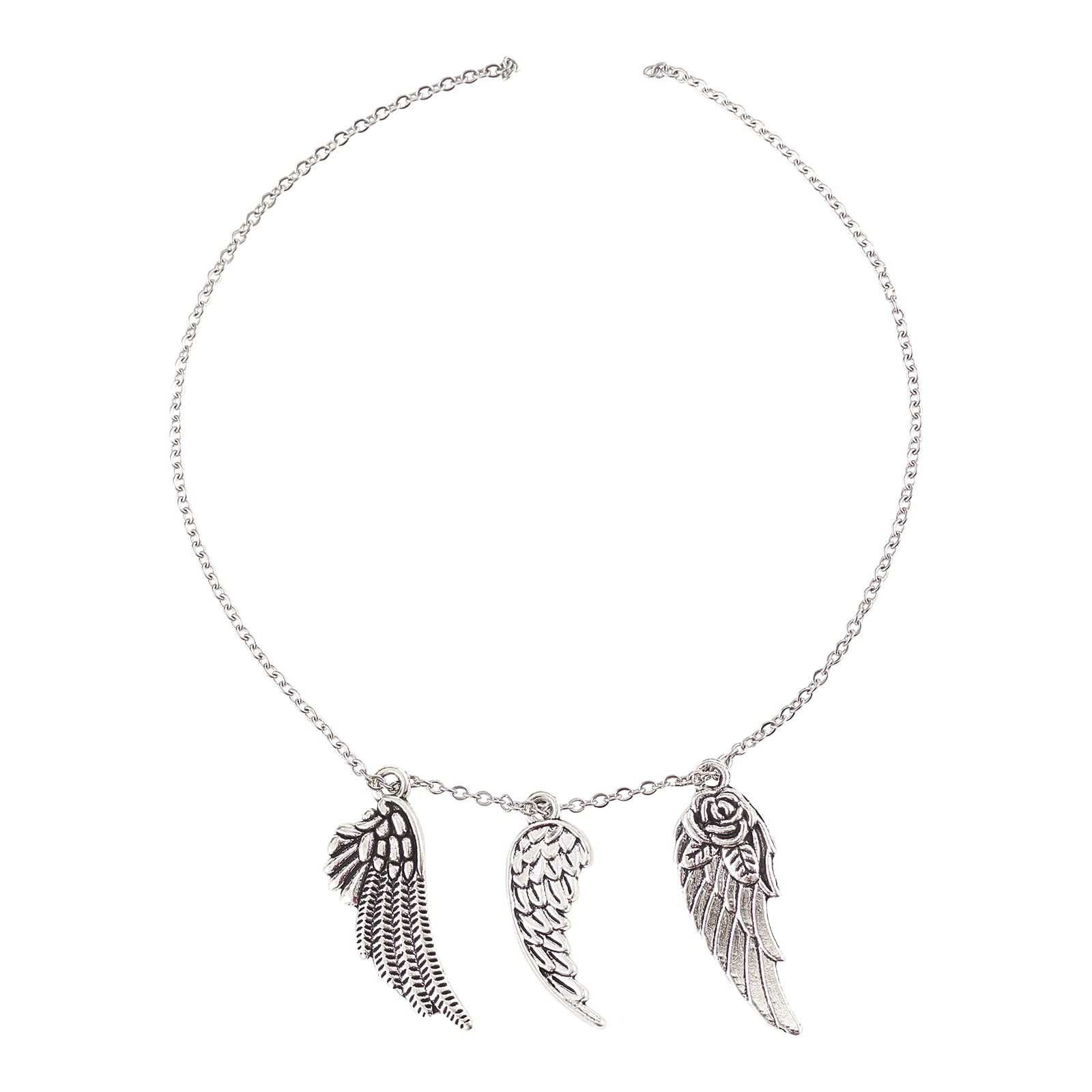 Airssory 100 Ciondoli Piuma In Ottone – 33,5 Mm – Per Gioielli Fai Da Te E Scrapbooking - 3