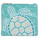 Bamboo Trading Essential Pouch Swimming Turtle, 4.75-inch Width x 4-inch Height
