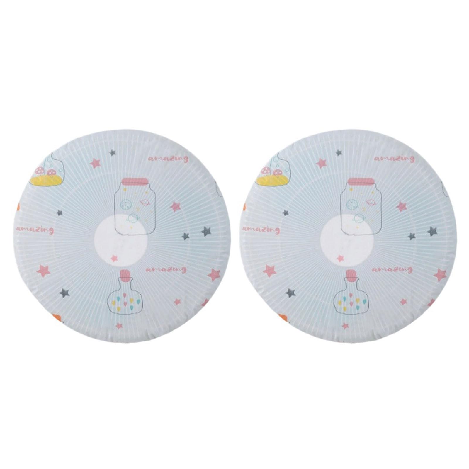 Tsophreniq Round Electric Fan Covers Washable Fan Sleeve All-inclusives Protective Covers Household Elastic Storage Elastic
