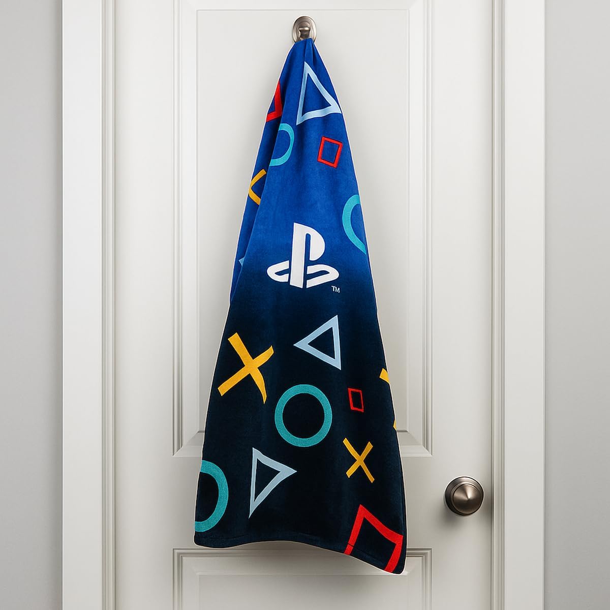 Character World Official PlayStation Towel | Super Soft Feel PS5 Gaming Design | Perfect for Home Bath Beach & Swimming Pool | One Size 30 x 59” | 100% Cotton - Image 5