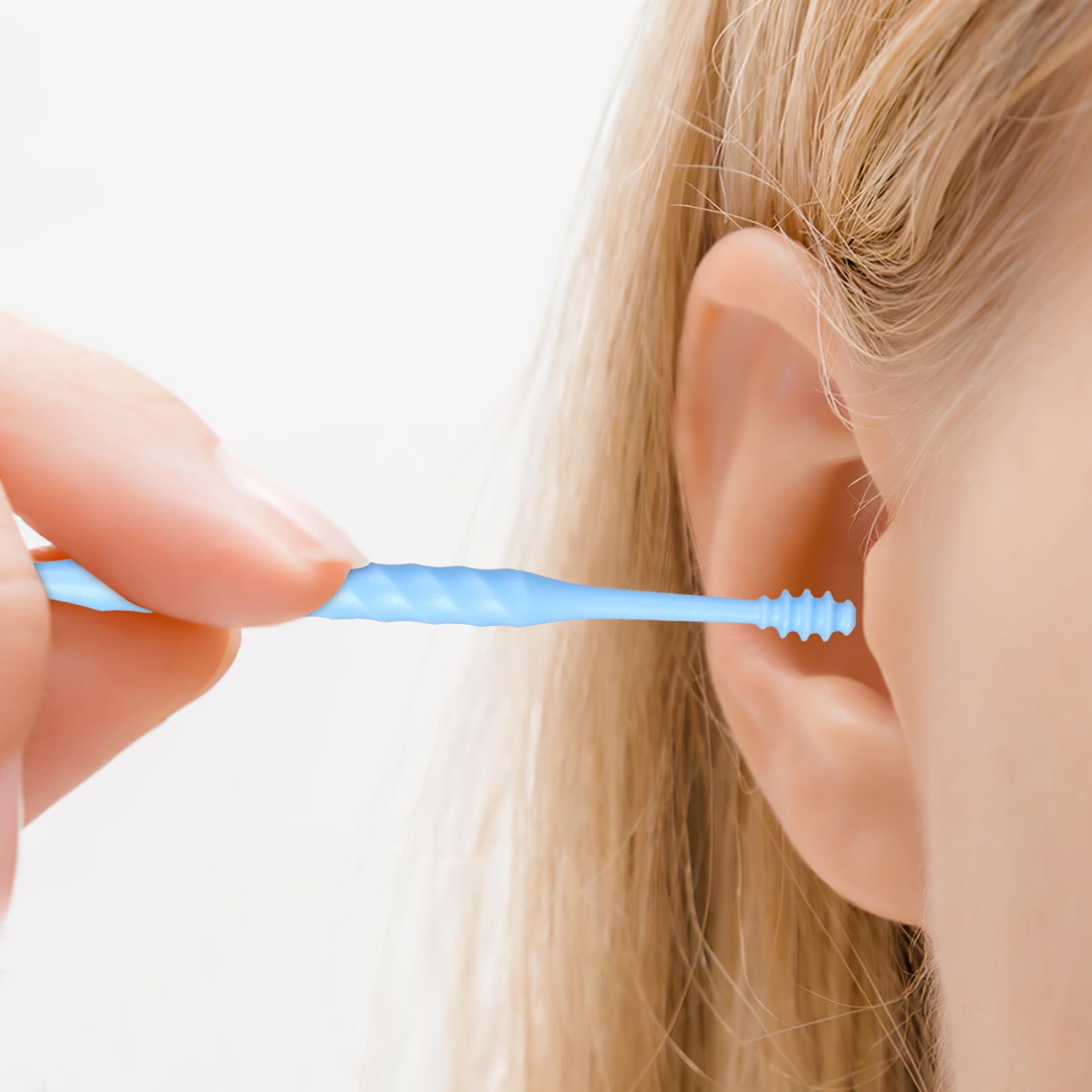 CALLARON 5 Series Limpiador De Cerumen Limpieza Limpiador De Orejas Herramienta De Limpiador De Oídos Removedor De Cerumen En Espiral Abdominales De Plastico 20 Piezas X 5