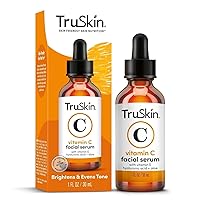 Vista 8 de TruSkin - Suero de vitamina C para la cara, suero facial antienvejecimiento con vitamina C, ácido hialurónico, vitamina E, fórmula iluminadora