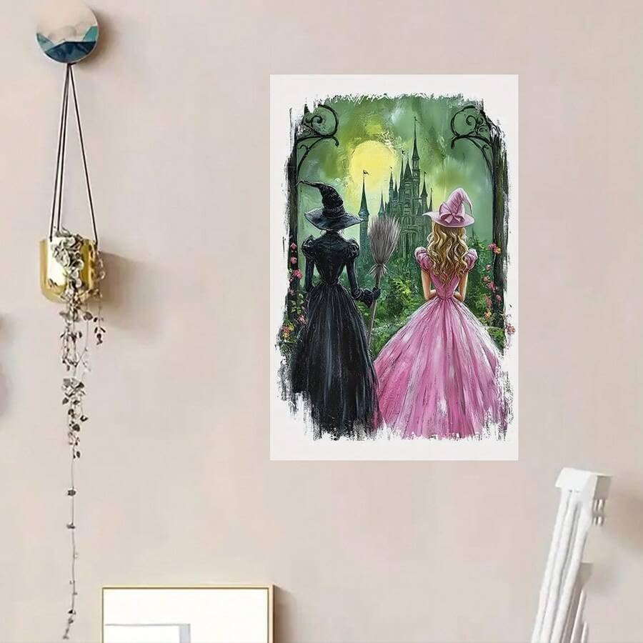 Affiche sur toile La Méchante Sorcière pour habiller un grand mur vide