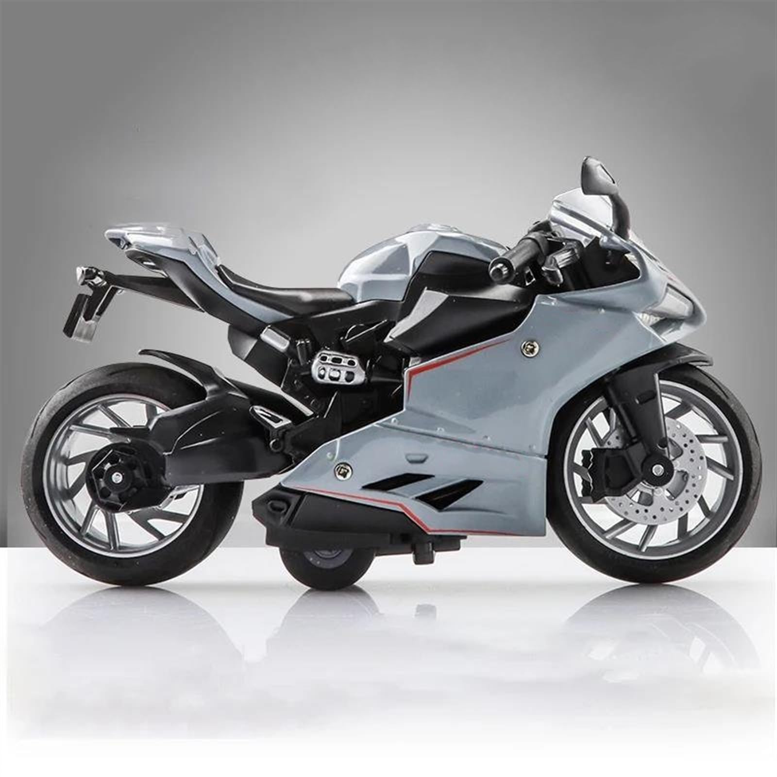 SEYXF Motorbike Toy 1/12 Motorcycle Metal Model Collection Simulation Diecasts Gifts for MV Agusta(with Foam Box a)