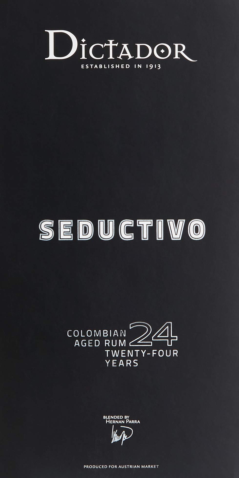 Dictador SEDUCTIVO 24 Years Old Colombian Aged Rum Limited Edition (1 x 0.7 l)
