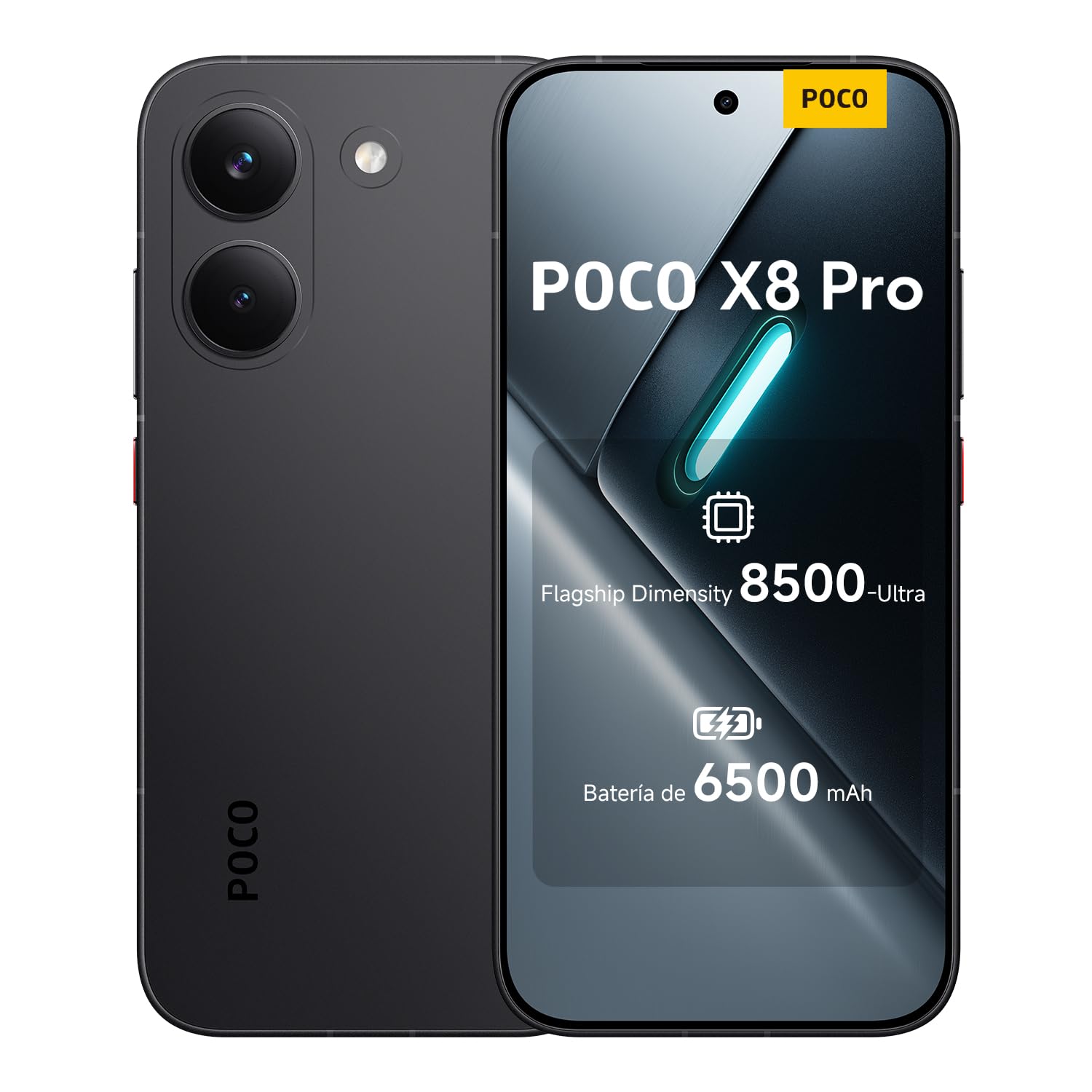 XIAOMI POCO X8 Pro - Smartphone de 12+512GB, Dimensity 8500-Ultra, batería de 65