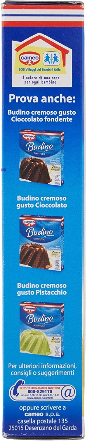 Lot de 6 sacs Cameo Budino vaniglia crémeux et pudding vanille 80 g